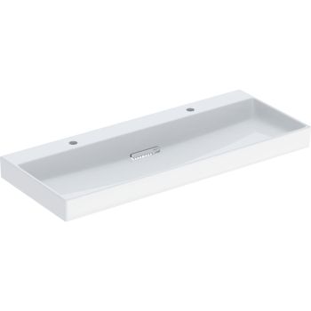 - Geberit ONE umywalka podwójna 120 x 48 cm biały połysk z KeraTect 505049001 - 505.049.00.1 - Łazienki Szydłowski