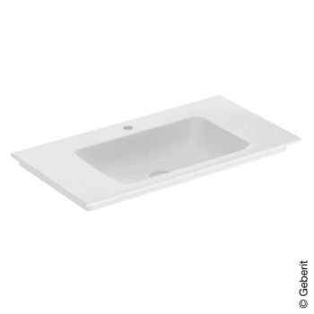 - Geberit ONE umywalka meblowa 90 x 48 cm biały połysk z powłoką KeraTect 505010013 - 505.010.01.3 - Łazienki Szydłowski