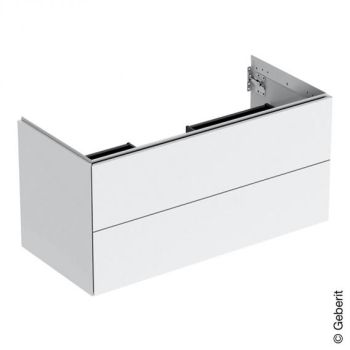  - Geberit ONE szafka pod umywalkę 103,6x47 cm z 2 szufladami biały wysoki połysk 505264001 - 505.264.00.1 - Łazienki Szydłowski