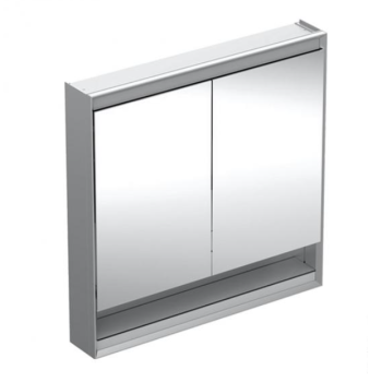  - Geberit ONE szafka z lustrem z oświetleniem LED 90x15 cm aluminium szczotkowany 505833001 - 505.833.00.1 - Łazienki Szydłowski