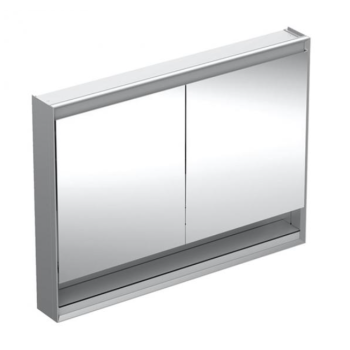 - Geberit ONE szafka z lustrem z oświetleniem LED 120x15 cm aluminium szczotkowany 505835001 - 505.835.00.1 - Łazienki Szydłowski