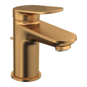 - DURAVIT Wave bateria umywalkowa S brąz szczotkowany WA1010001004 - WA1010001004 - Łazienki Szydłowski