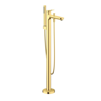 - DURAVIT Wave bateria wannowa stojąca polerowane złoto WA5250000034 - WA5250000034 - Łazienki Szydłowski