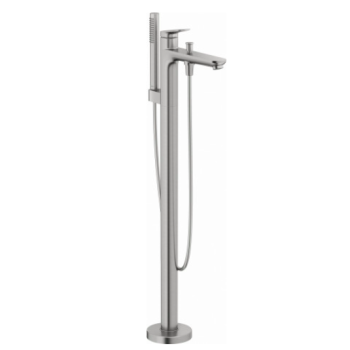  - DURAVIT Wave bateria wannowa stojąca stal nierdzewna szczotkowana WA5250000070 - WA5250000070 - Łazienki Szydłowski