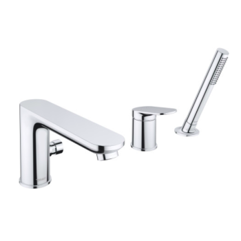  - DURAVIT Wave 3-otworowa bateria wannowa chrom WA5260000010 - WA5260000010 - Łazienki Szydłowski