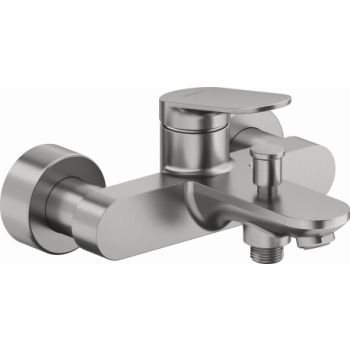  - DURAVIT Wave bateria wannowa natryskowa stal nierdzewna szczotkowana WA5230000070 - WA5230000070 - Łazienki Szydłowski