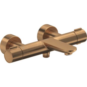 - DURAVIT Wave Termostatyczna bateria wannowa brąz szczotkowany WA5220000004 - WA5220000004 - Łazienki Szydłowski