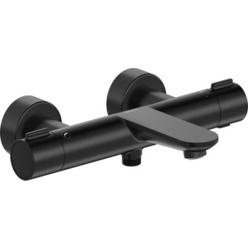  - DURAVIT Wave Termostatyczna bateria wannowa czarny mat WA5220000046 - WA5220000046 - Łazienki Szydłowski