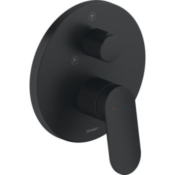  - DURAVIT Wave bateria prysznicowa do obsługi 2 odbiorników czarny mat WA4210012046 - WA4210012046 - Łazienki Szydłowski
