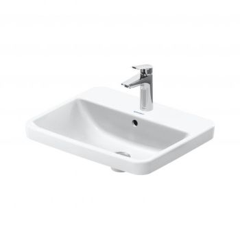 - Duravit No.1 Umywalka blatowa 54,5x43,5 cm biały połysk 03555500272 - 03555500272 - Łazienki Szydłowski