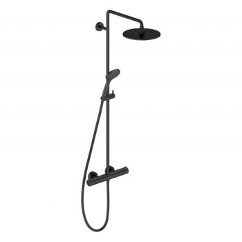  - DURAVIT C.1 Zestaw prysznicowy, czarny mat C14280008046 - C14280008046 - Łazienki Szydłowski