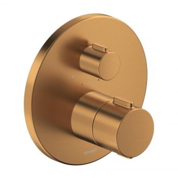 - DURAVIT Termostatyczna bateria prysznicowa do 1 odbiornika brąz szczotkowany TH4200016004 - TH4200016004 - Łazienki Szydłowski