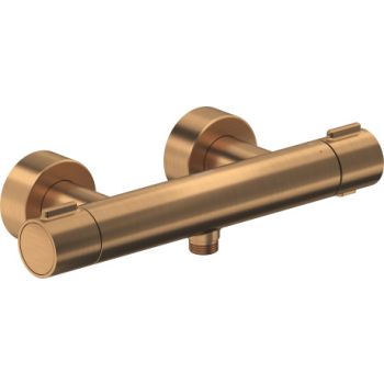 - DURAVIT Termostatyczna bateria prysznicowa brąz szczotkowany TH4220000004 - TH4220000004 - Łazienki Szydłowski