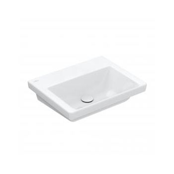 - Villeroy&Boch Subway 3.0 umywalka 55 x 44cm bez otworu na baterię, bez przelewu biały 4A705801 - 4A705801 - Łazienki Szydłowski