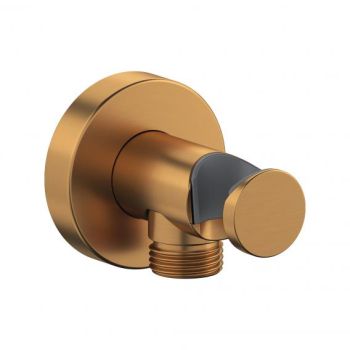 - DURAVIT Universal Przyłącze ścienne do węża z uchwytem brąz szczotkowany UV0630009004 - UV0630009004 - Łazienki Szydłowski