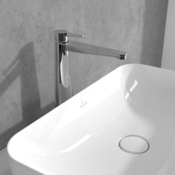  - Villeroy&Boch Conum bateria umywalkowa z podwyższonym korpusem chrom TVW12700500061 - TVW12700500061 - Łazienki Szydłowski