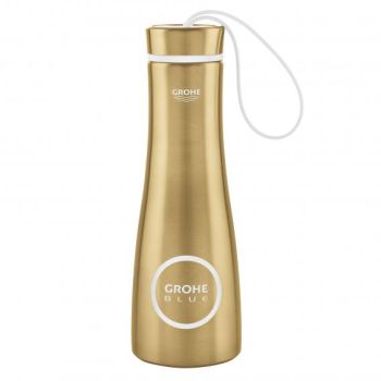- GROHE-Blue Butelka termoaktywna kolor brushed cool sunrise 40848GN0 - 40848GN0 - Łazienki Szydłowski