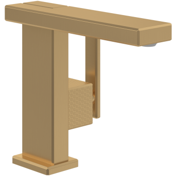 - Villeroy&Boch Mettlach bateria umywalkowa bez zestawu odpływowego brushed gold TVW12600100076 - TVW12600100076 - Łazienki Szydłowski