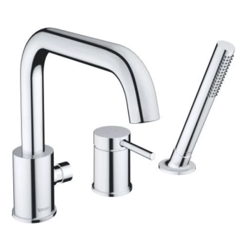  - DURAVIT Circle 3-otworowa bateria wannowa chrom CE5260000010 - CE5260000010 - Łazienki Szydłowski