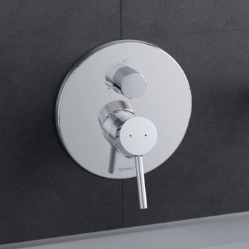  - DURAVIT Circle Jednouchwytowa bateria wannowa podtynkowa chrom CE4210008010 - CE4210008010 - Łazienki Szydłowski