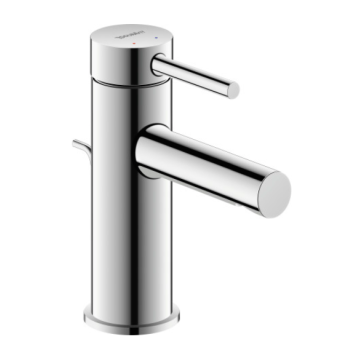  - DURAVIT Circle bateria umywalkowa S MinusFlow z korkiem automatycznym chrom CE1012001010 - CE1012001010 - Łazienki Szydłowski
