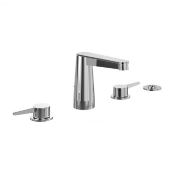  - VILLEROY&BOCH Conum 4-otworowa bateria wannowa do montażu na brzegu wanny chrom TVT12700200061 - TVT12700200061 - Łazienki Szydłowski