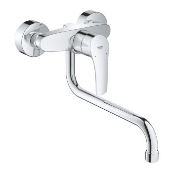 - GROHE- Eurosmart bateria kuchenna chrom 32224003 - 32224003 - Łazienki Szydłowski