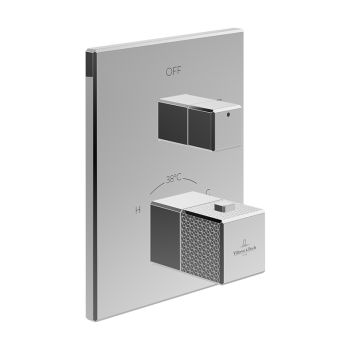  - Villeroy&Boch Mettlach termostatyczna bateria prysznicowa, element zewnetrzny chrom TVT12600100061 - TVT12600100061 - Łazienki Szydłowski