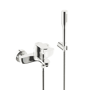  - GROHE-Eurosmart Cosmopolitan Bateria wannowa z zestawem prysznicowym chrom 32832000 - 32832000 - Łazienki Szydłowski