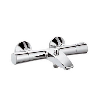  - KLUDI ZENTA SL Bateria wannowo-natryskowa z termostatem chrom 351010538 - 351010538 - Łazienki Szydłowski