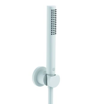  - KLUDI NOVA FONTE PURISTIC Zestaw prysznicowy ścienny biały mat 208505315 - 2085053-15 - Łazienki Szydłowski