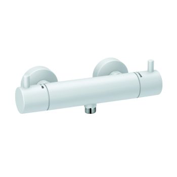  - KLUDI BOZZ bateria natryskowa z termostatem biały mat 352035338 - 352035338 - Łazienki Szydłowski