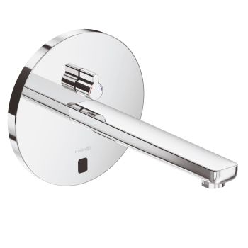  - KLUDI ZENTA SL E elektroniczna bateria umywalkowa ścienna chrom 3840105WR - 3840105WR - Łazienki Szydłowski