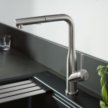 - Villeroy&Boch Subway Style Shower bateria kuchenna kolor stal szlachetna szczotkowana 928500LC - 928500LC - Łazienki Szydłowski