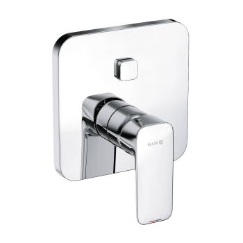  - KLUDI PURE&STYLE podtynkowa bateria wannowo-prysznicowa chrom 406590575 - 406590575 - Łazienki Szydłowski