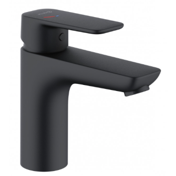  - KLUDI Pure&Style bateria umywalkowa 100 czarny mat 401983975 - 401983975 - Łazienki Szydłowski