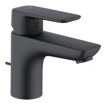  - KLUDI Pure&Style bateria umywalkowa 75 czarny mat 403883975 - 403883975 - Łazienki Szydłowski
