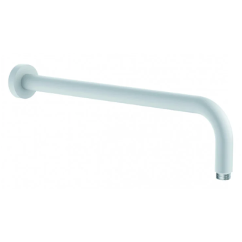 - KLUDI A-QA ramię prysznicowe 40 cm biały mat 665145300 - 6651453-00 - Łazienki Szydłowski