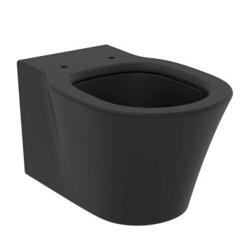 - IDEAL STANDARD CONNECT AIR WC wiszące kolor czarny mat E0054V3 - E0054V3 - Łazienki Szydłowski