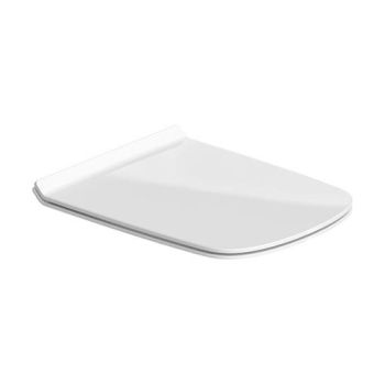 - Duravit DuraStyle deska WC, wersja wydłużona wolnopadająca biały połysk 0060590000 - 0060590000 - Łazienki Szydłowski