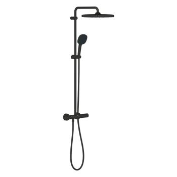 - GROHE-Tempesta Cosmopolitan Cube zestaw prysznicowy czarny mat 266892431 - 266892431 - Łazienki Szydłowski