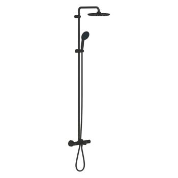  - GROHE-Tempesta Cosmopolitan Zestaw prysznicowy z termostatem czarny mat 266722431 - 266722431 - Łazienki Szydłowski