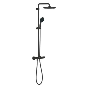  - GROHE-Tempesta System 250 System prysznicowy z termostatem czarny mat 266702431 - 266702431 - Łazienki Szydłowski