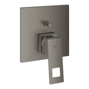 - GROHE-EUROCUBE bateria wannowo prysznicowa brushed hard graphite 24062AL0 - 24062AL0 - Łazienki Szydłowski