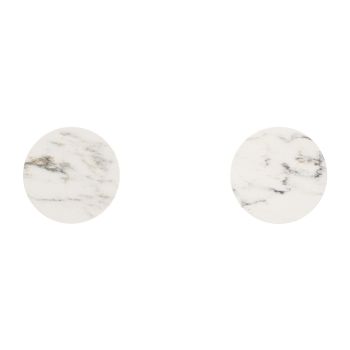  - GROHE-Atrio Private Collection Wkładki do pokręteł wykonane z materiału White Attica Caesarstone 48456000 - 48456000 - Łazienki Szydłowski
