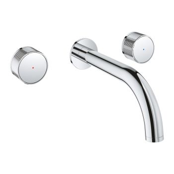  - GROHE-Atrio Private Collection Trzyotworowa bateria umywalkowa Rozmiar M chrom 20589000 - 20589000 - Łazienki Szydłowski