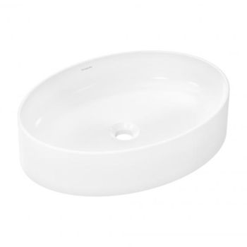  - HANSGROHE Xuniva D umywalka nablatowa 55 x 40 cm biały 60165450 - 60165450 - Łazienki Szydłowski
