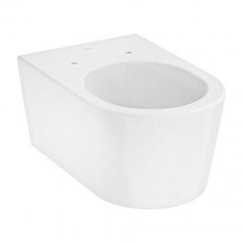- HANSGROHE EluPura S miska WC 54x36 cm wisząca lejowa z AquaHelix Flush biały 62024450 - 62024450 - Łazienki Szydłowski