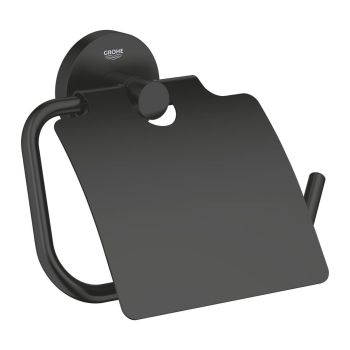 - GROHE-Essentials Uchwyt na papier czarny mat 1024652430 - 1024652430 - Łazienki Szydłowski