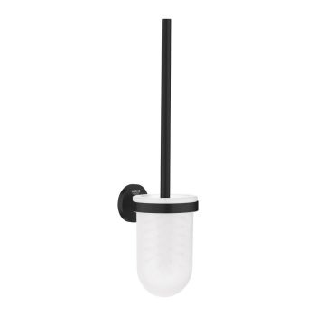 - GROHE-Essentials Szczotka toaletowa (komplet) czarny mat 1024682430 - 1024682430 - Łazienki Szydłowski